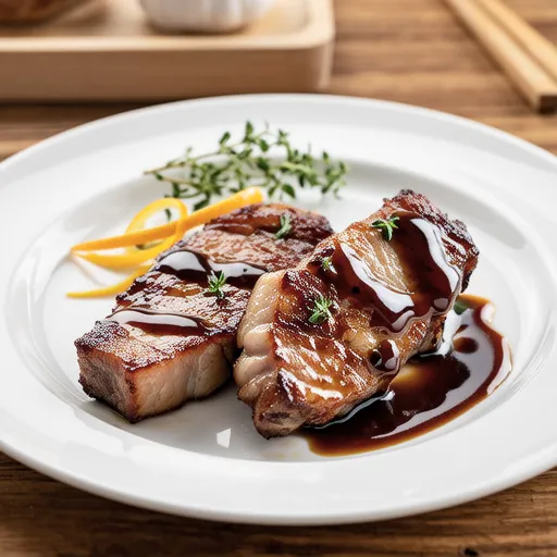 Pork with Balsamic Vinegar Sauce