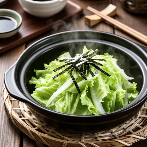 Quick Simmered Lettuce