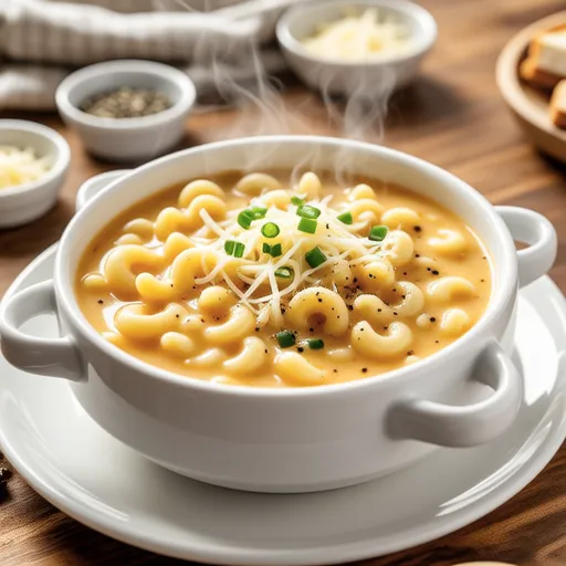 Macaroni Soup for Breakfast