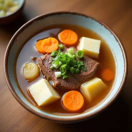 Beef Tofu Soup