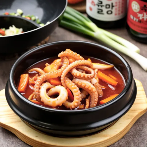 Pa-Gireum Stir-fried Squid