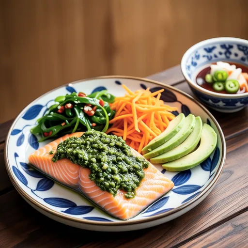 Salmon Miso Shio Koji Plate