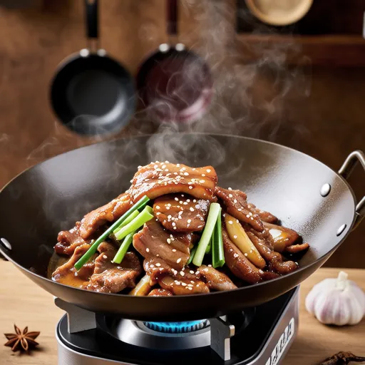 Stir-fried Pork with Chives