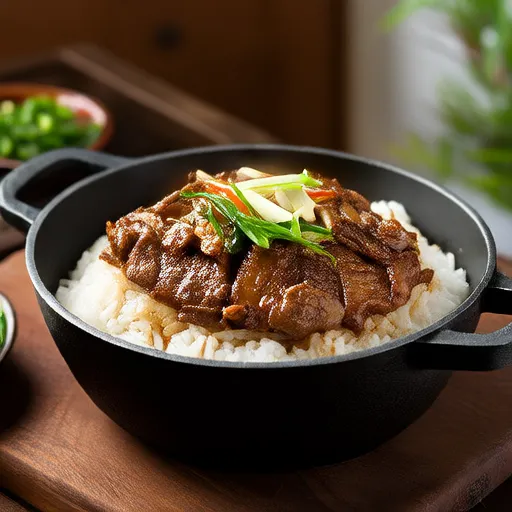 Beef Belly Pot Rice Recipe