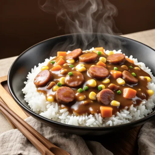 Sausage and Corn Curry