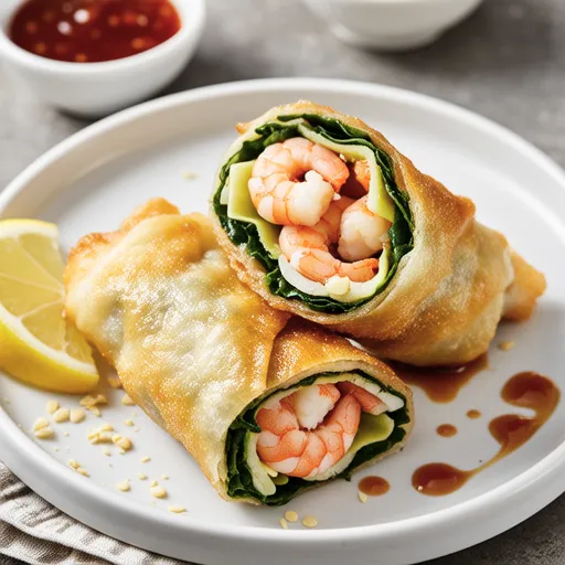 Jumbo Meat-Wrapped Fried Shrimp