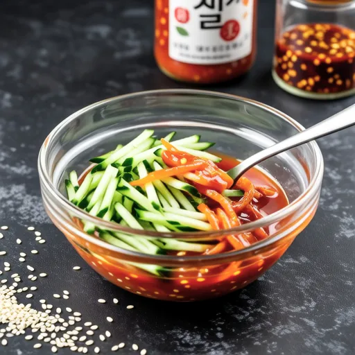 Baek Jong Won's Seasoned Cucumber Salad