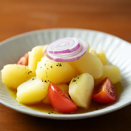 Salade de Pommes de Terre et Tomates