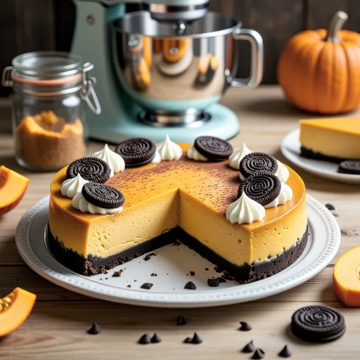 Pumpkin Rich Cheesecake