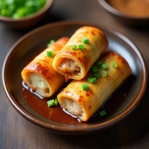 Cheese Wrapped Tofu with Pork