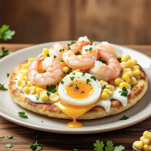Whole Shrimp Egg Bread