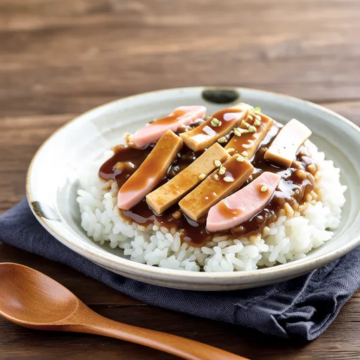 Myoga and Fried Tofu Takikomi Rice