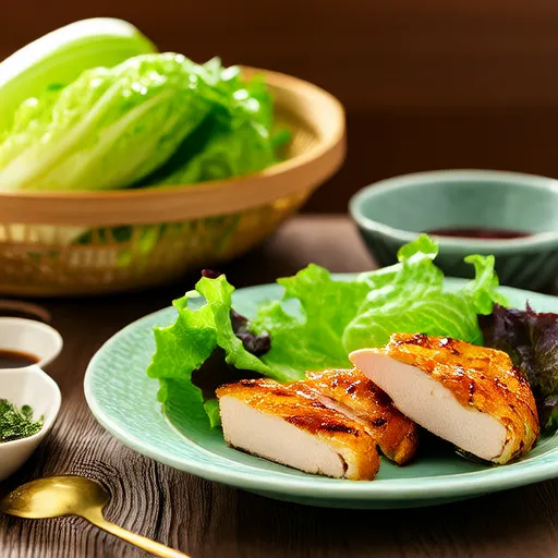 Chicken Breast Lettuce Wraps
