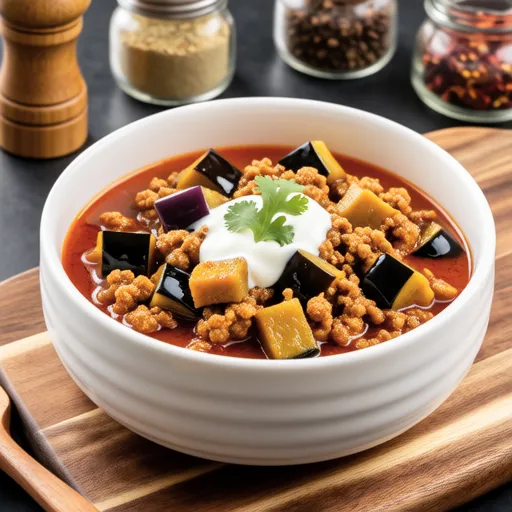 Eggplant Keema Curry