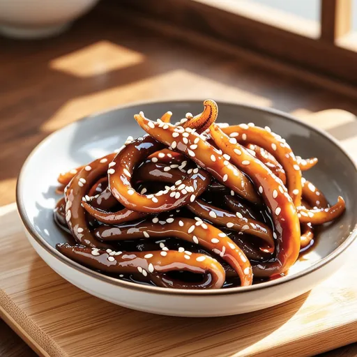Stir-fried Dried Squid (Kid-friendly Side Dish)