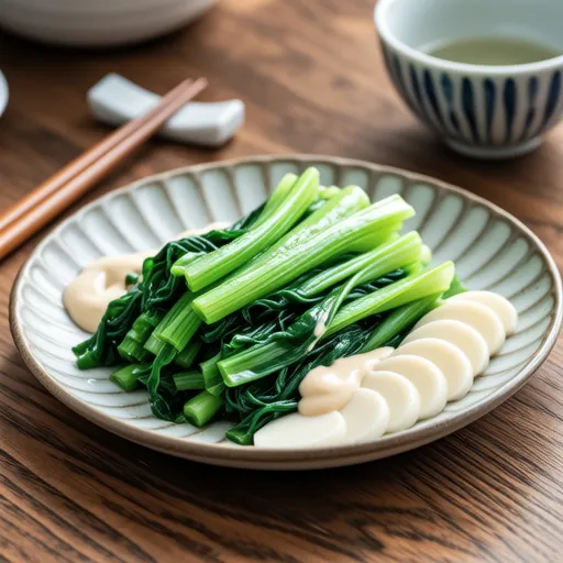 Stem Wakame and Chikuwa with Ponzu Mayo