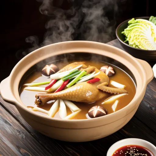 Samgyetang (Korean Ginseng Chicken Soup)