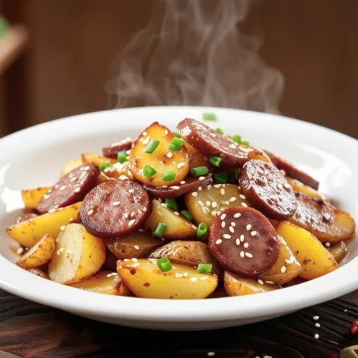 Sausage and Potato Stir-fry