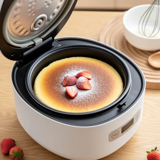 Cheesecake Made in a Rice Cooker