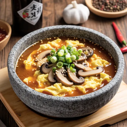 Spicy Egg Soup