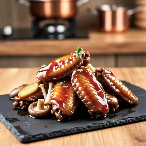Miso Braised Chicken Wings