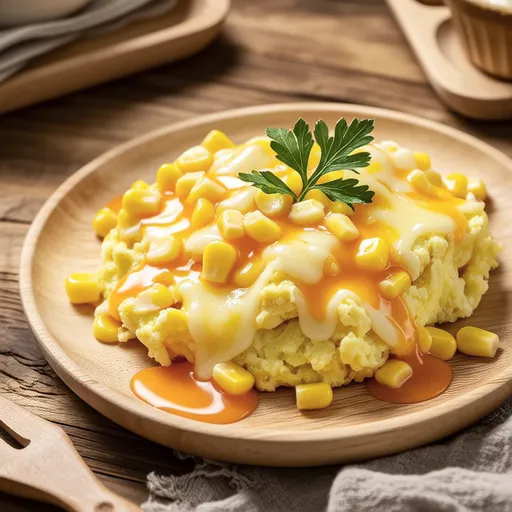 Simple Corn Omelette