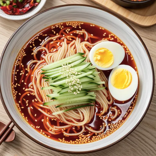 Dongchimi Broth Bibim Noodles