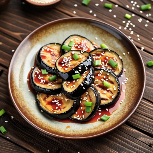 Grilled Eggplant Salad