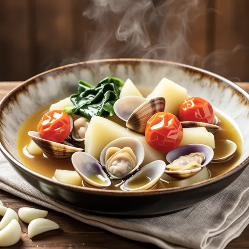 Clam and Turnip Western-style Quick Stew