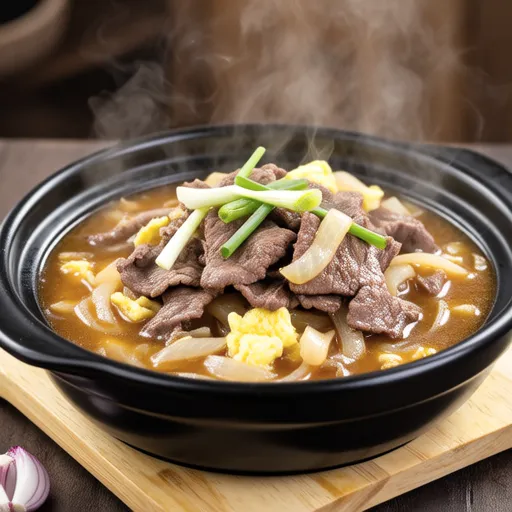 Beef and Wheat Gluten Egg Simmer