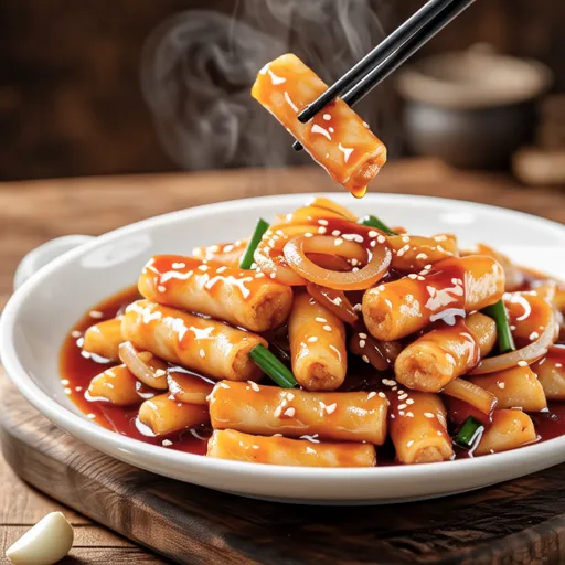 Sweet and Chewy Soy Sauce Tteokbokki