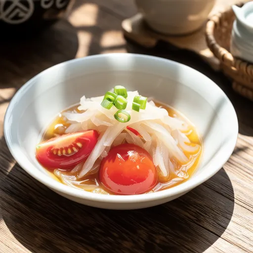 Shirasu and Tomato Refreshing Marinade