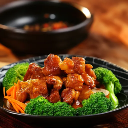 Low-Carb Stir-Fry with Chicken Breast and Vegetables