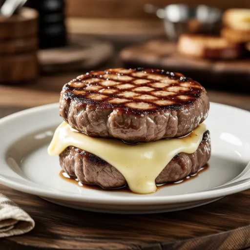 BIG Cream Cheese Hamburg Steak