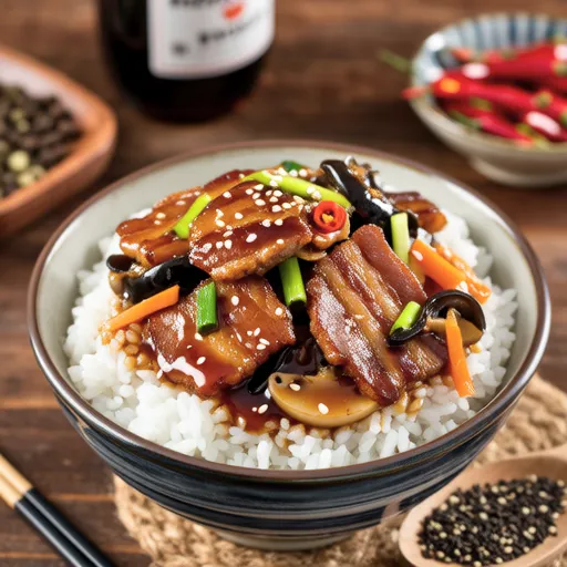 Pork Stir-fry Rice Bowl