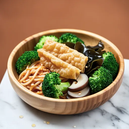 Broccoli with Korean Seaweed