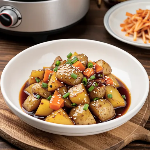Braised Potatoes (Gamja Jorim)