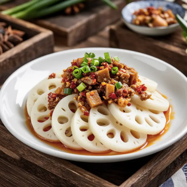 Lotus Root with Mentaiko Mayo