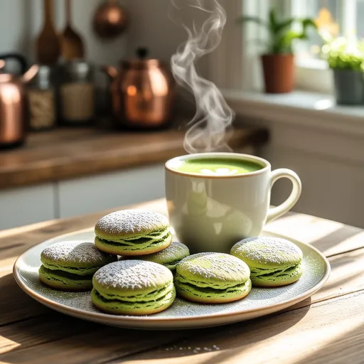 Matcha Biscuits
