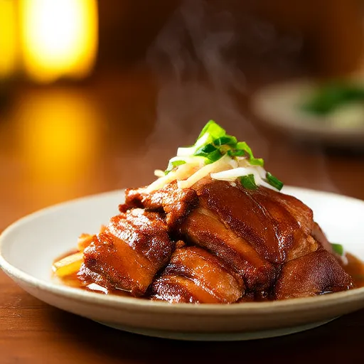 Ginger Pork Belly Stir-Fry