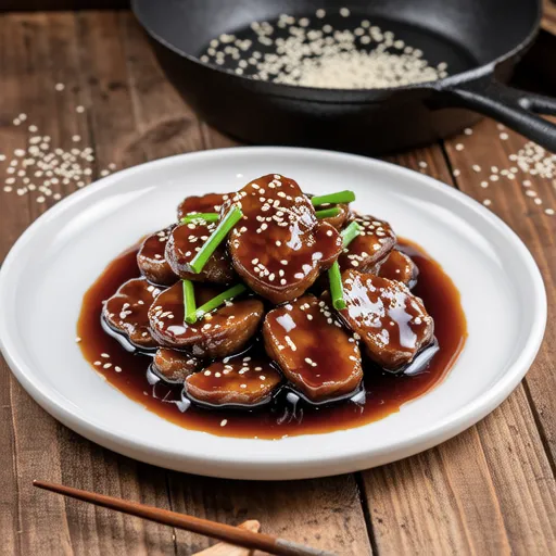 Stir-fried Fish Cake