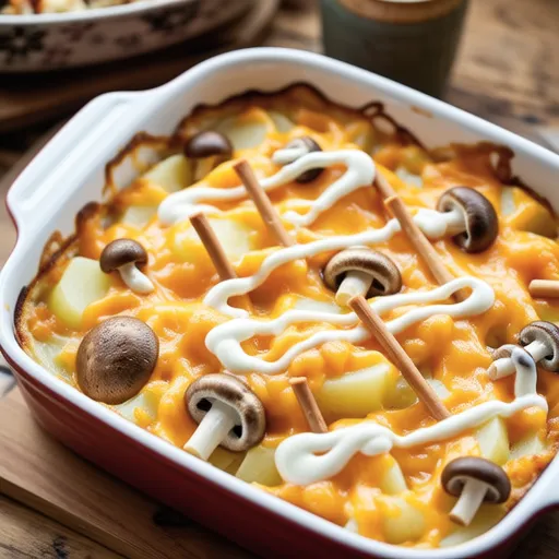 Mentaiko Potato Cheese Bake