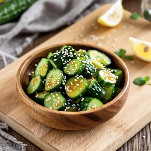 Cucumber Smash Salad