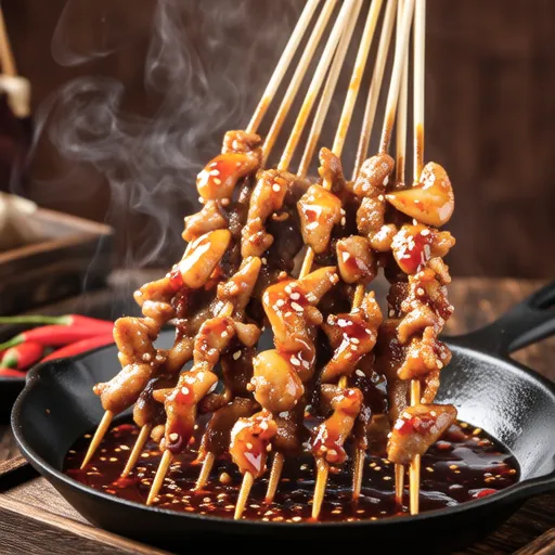 Street-style Chicken Skewers