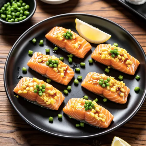 Salmon Isobe Piccata