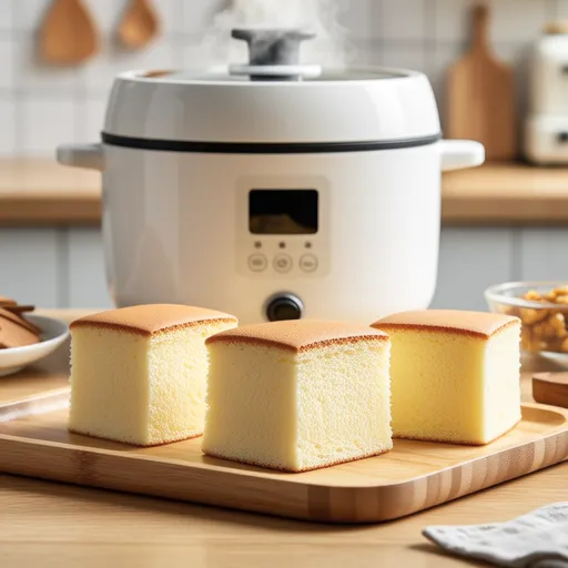 Rice Cooker Cake with Okara Powder