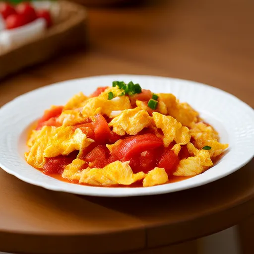 Tomato Scrambled Eggs
