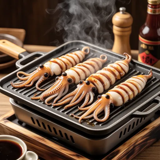 Yatai-style Grilled Squid