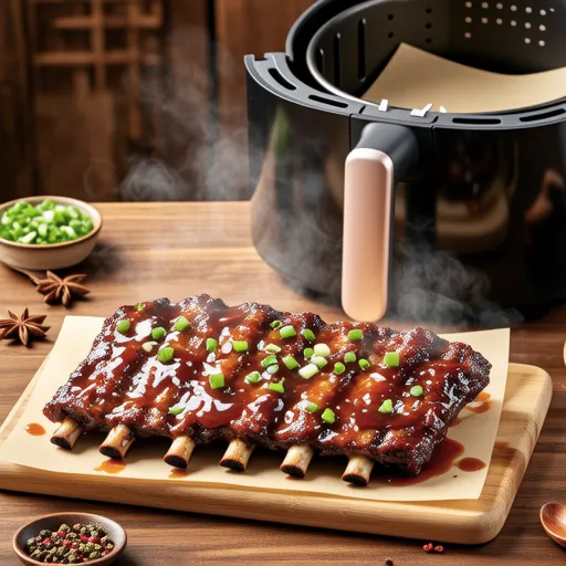 Air Fryer Easy BBQ Ribs