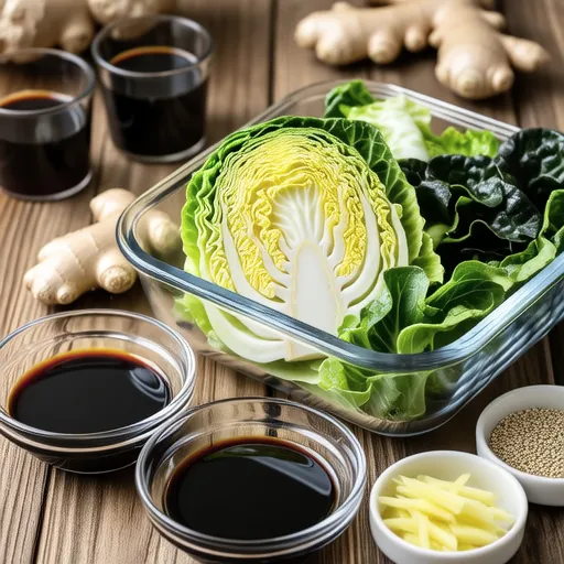Cabbage with Ginger Dressing